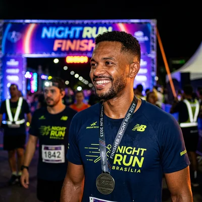 Bruno Carvalho, corredor em Brasília