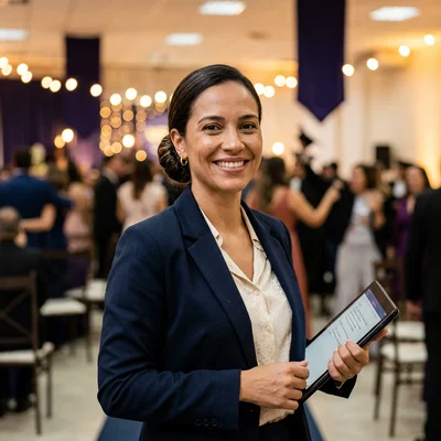 Renata Almeida, produtora de formaturas em São Paulo