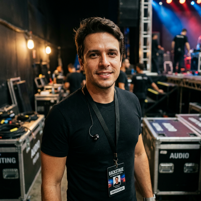 Felipe Costa, produtor de eventos musicais no Rio de Janeiro