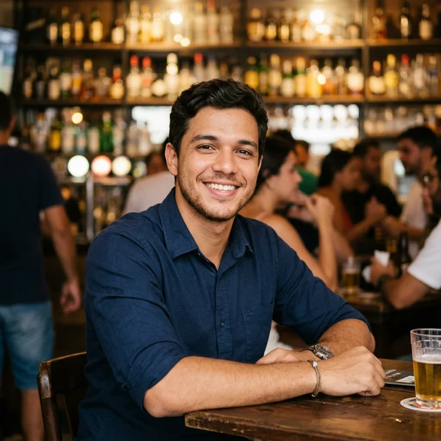 Lucas Ferreira, veterano de Administração em São Paulo